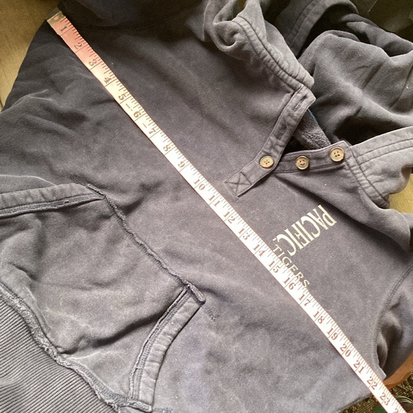 Pacific Tigers Navy Blue Pullover Hoodie - Picture 10 of 10